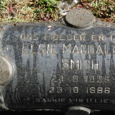 MERWE Elsie Magdalena, v.d. nee SMITH 1925-1986