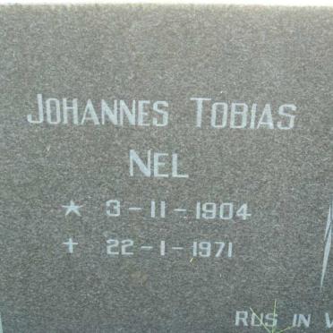 NEL Johannes Tobias 1904-1971