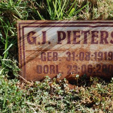 PIETERSE G.J. 1919-2001