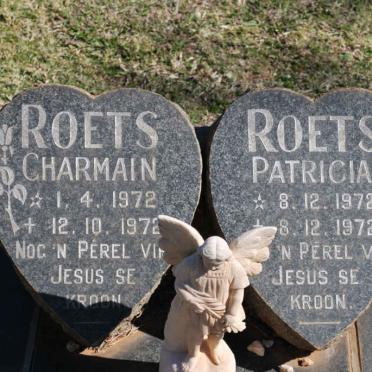 ROETS Charmain 1972-1972 :: ROETS Patricia 1972-1972