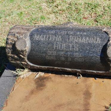 ROETS Martha Johanna 1914-1967