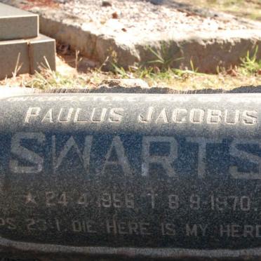 SWARTS Paulus Jacobus 1956-1970
