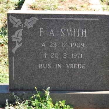 SMITH F.A. 1909-1971