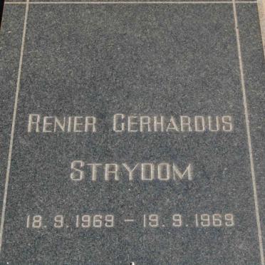 STRYDOM Renier Gerhardus 1969-1969