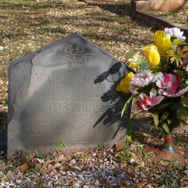 STOLTZ L.P. 1869-1928 :: ZEVENSTER Wessel Lourens 1927- &amp; Ivy Evelyn 1929-1999