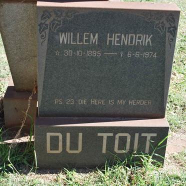 TOIT Willem Hendrik, du 1895-1974