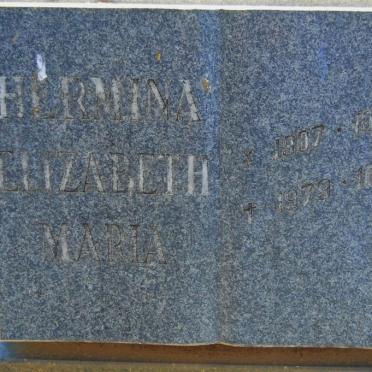 TOIT Hermina Elizabeth Maria, du 1907-1979