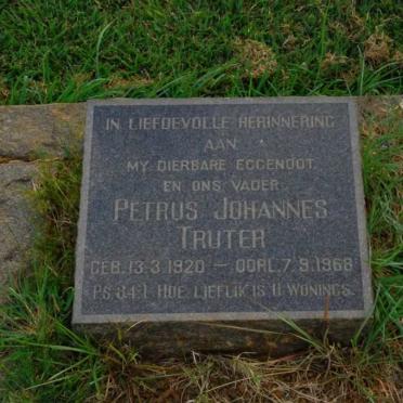 TRUTER Petrus Johannes 1920-1968