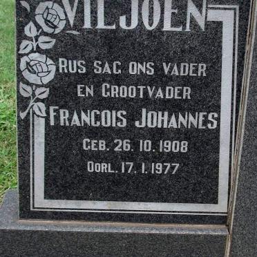 VILJOEN Francois Johannes 1908-1977