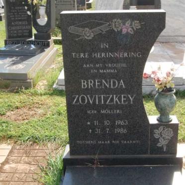 ZOVITZKEY Brenda nee MOLLER 1963-1986