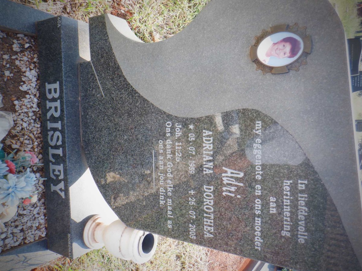 BRISLEY Adriana Dorothea 1959-2005