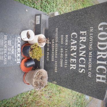 GODRICH Francis Carver 1915-2000 :: GODRICH Ank 1935-2016 :: GODRICH Frances Gaye 1963-2017
