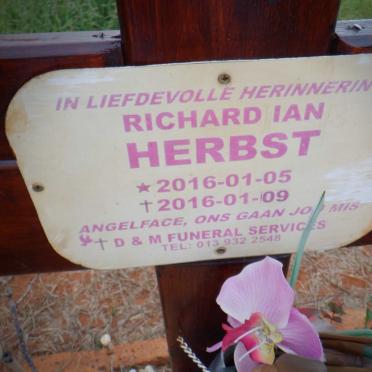 HERBST Richard Ian 2016-2016