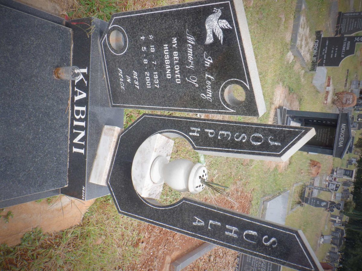 KABINI Joseph Suhla 1937-2001