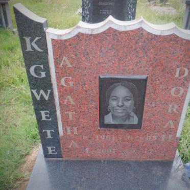 KGWETE Agatha Dorah 1961-2007
