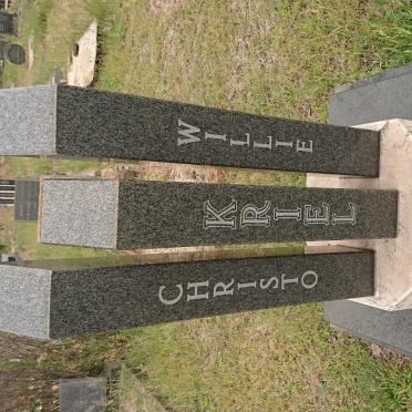 KRIEL Christo 1937-1999 :: KRIEL Willie 1939-1991