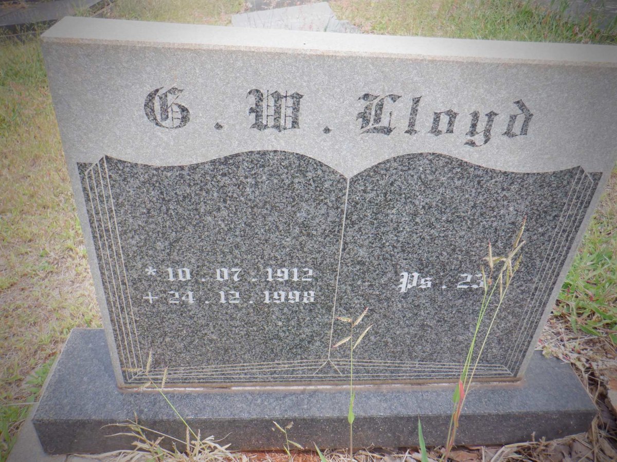 LLOYD G.M. 1912-1998
