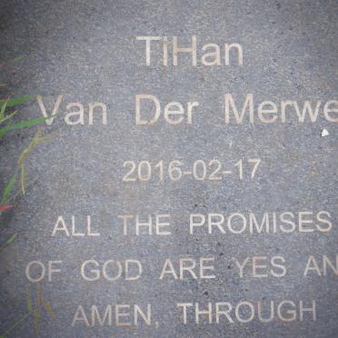 MERWE Tihan, van der -2016