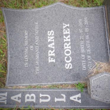 MABULA Frans Scorkey 1959-2004