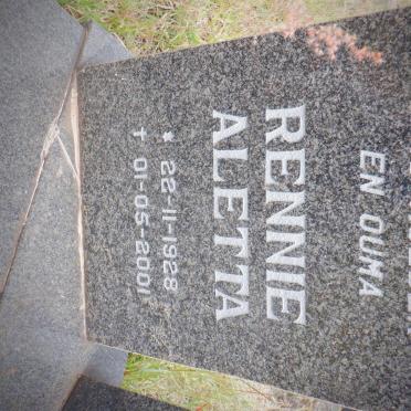 OORDT Gert J.J., van 1928- &amp; Rennie Aletta 1928-2001