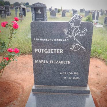 POTGIETER Maria Elizabeth 1941-2008