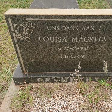REYNDERS Louisa Magrita 1942-1991