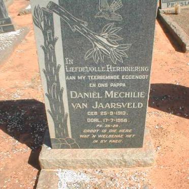 JAARSVELD Daniel Mechilie, van 1913-1956