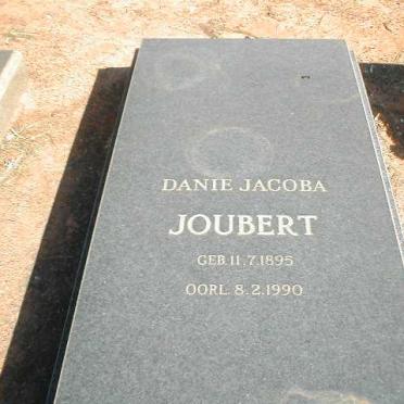 JOUBERT Danie Jacoba 1895-1990