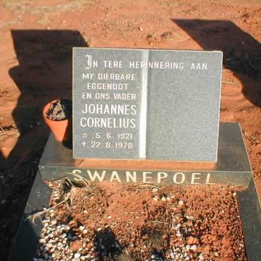 SWANEPOEL Johannes Cornelius 1921-1978