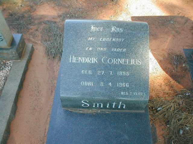 SMITH Cornelius 1895-1966