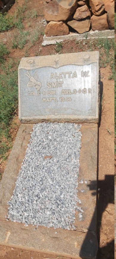 SMIT Aletta W. 1908-19??