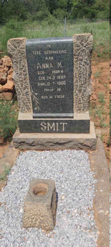 SMIT Anna M. nee HORN 1884-1960