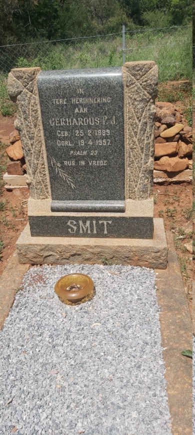 SMIT Gerhardus P.J. 1889-1957