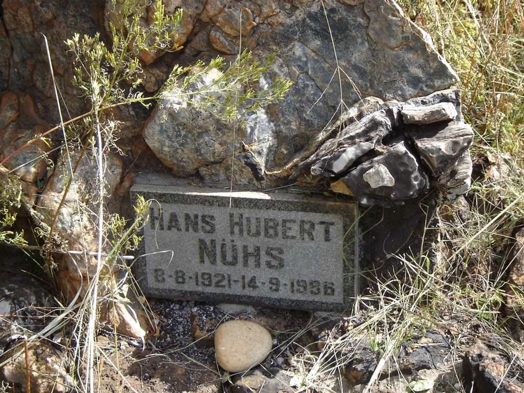 NUHS Hans Hubert 1921-1986