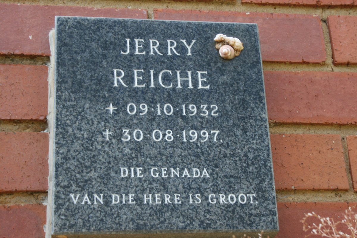 REICHE Jerry 1932-1997