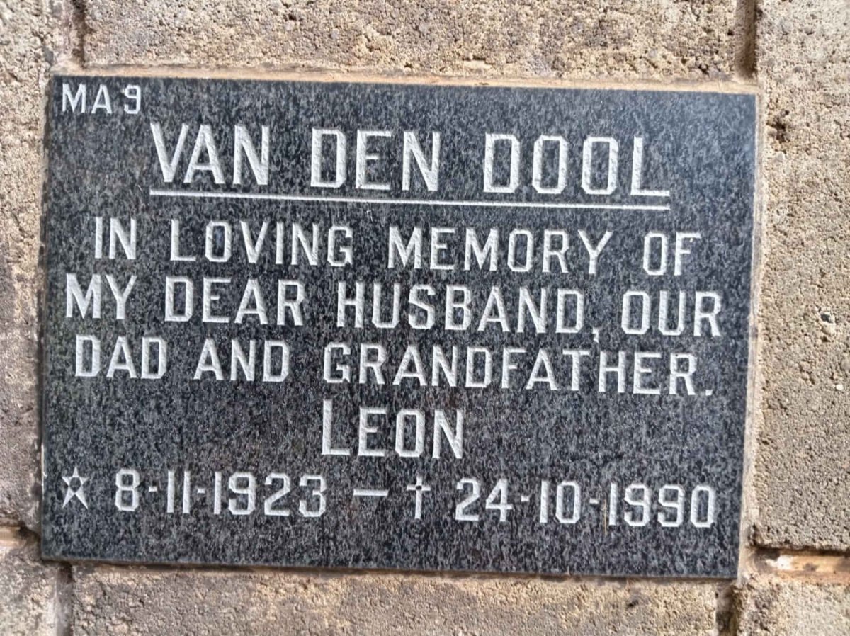 DOOL Leon, van den 1923-1990