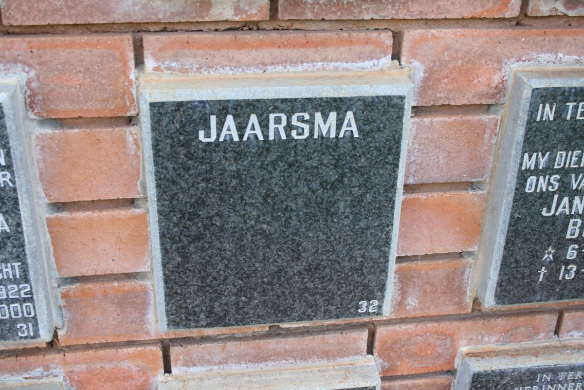 JAARSMA