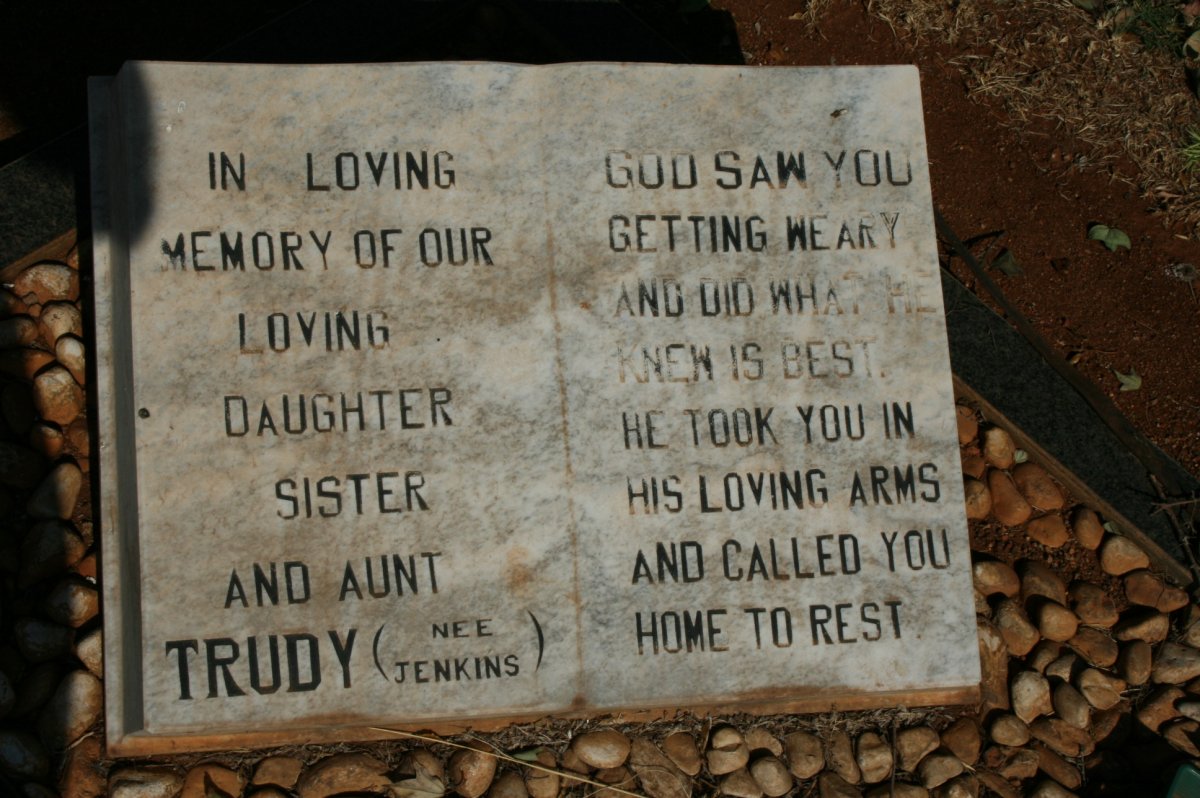 ? Trudy nee JENKINS