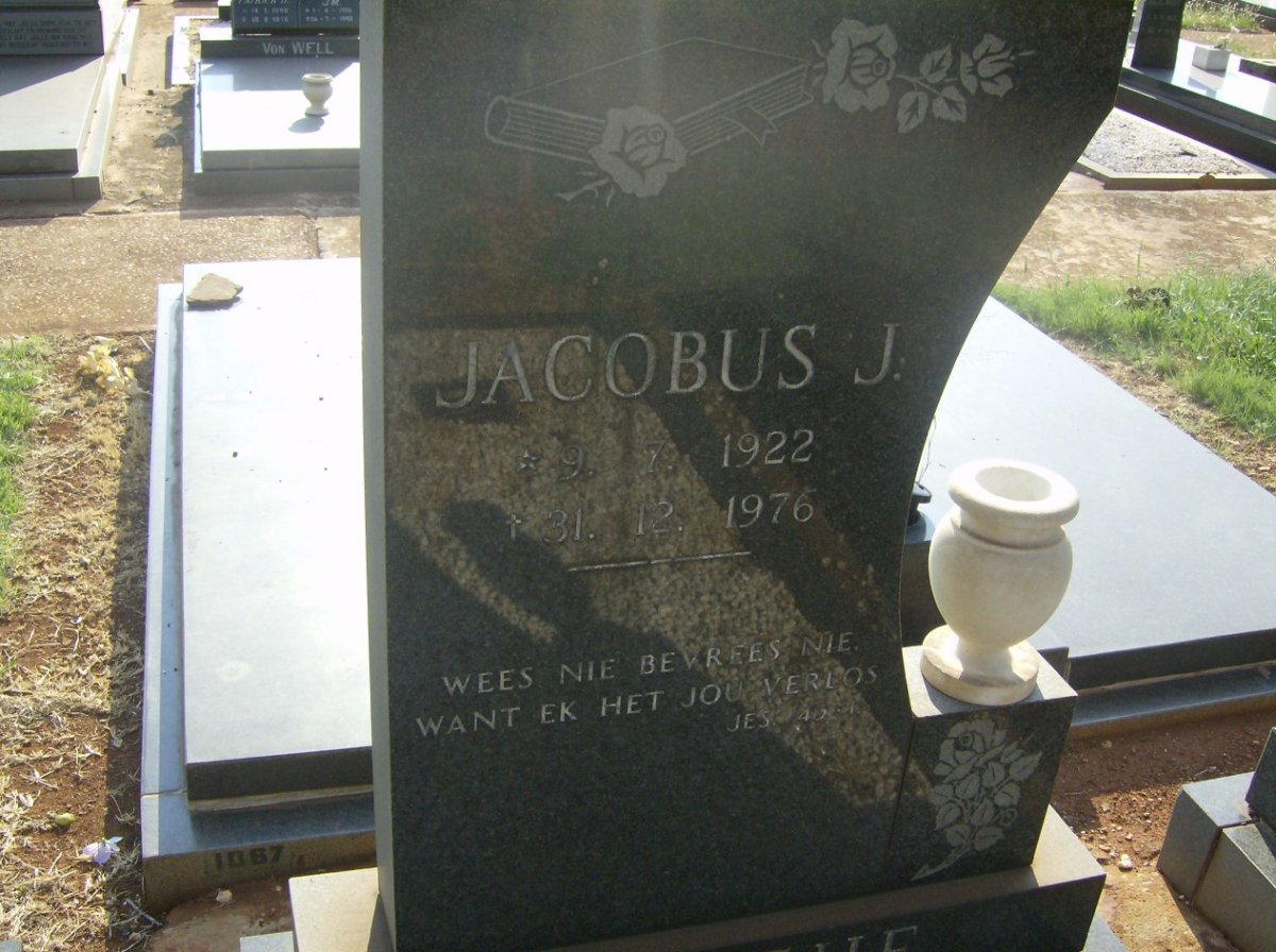 ? Jacobus J. 1922-1976