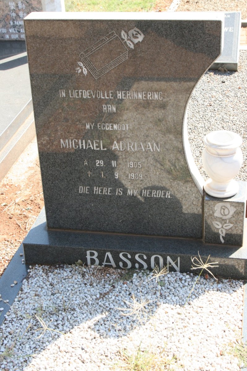 BASSON Michael Adriaan 1905-1989