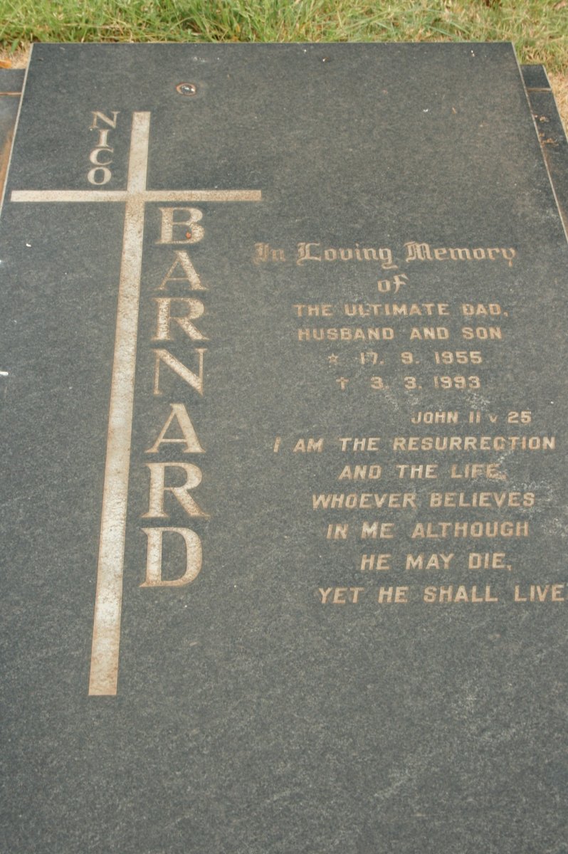 BARNARD Nico 1955-1933