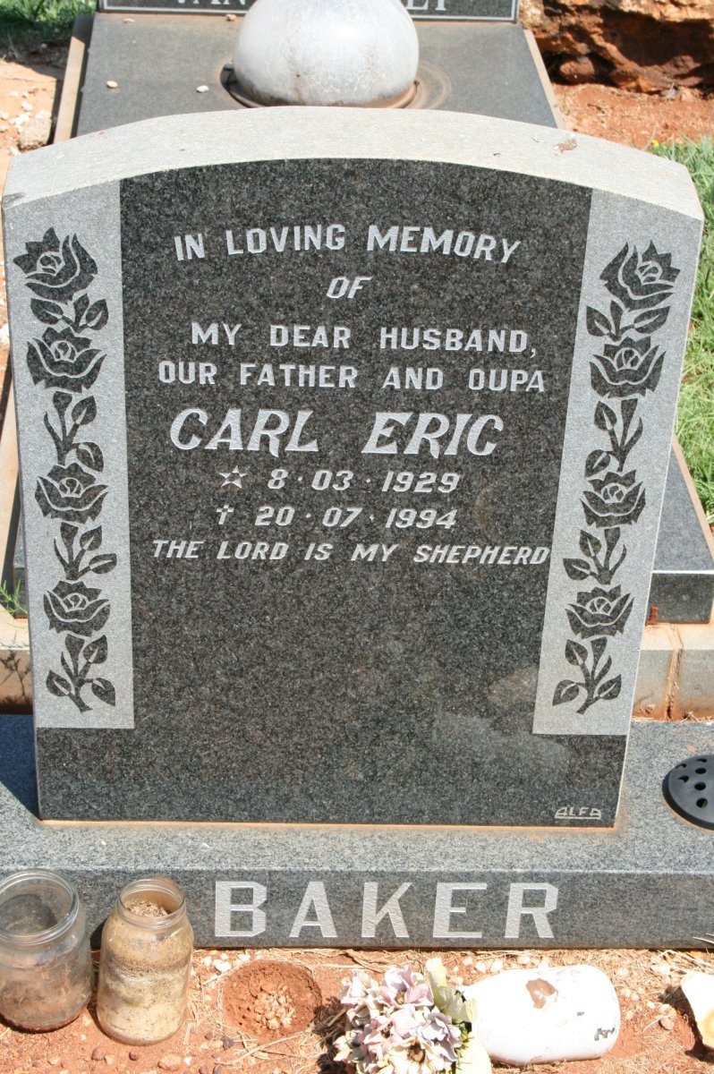 BAKER Carl Eric 1929-1994