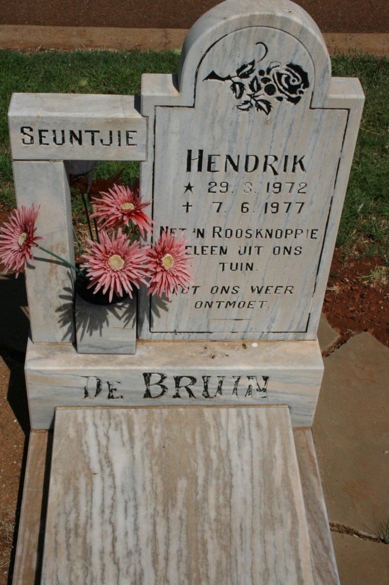 BRUIN Hendrik, de 1972-1977