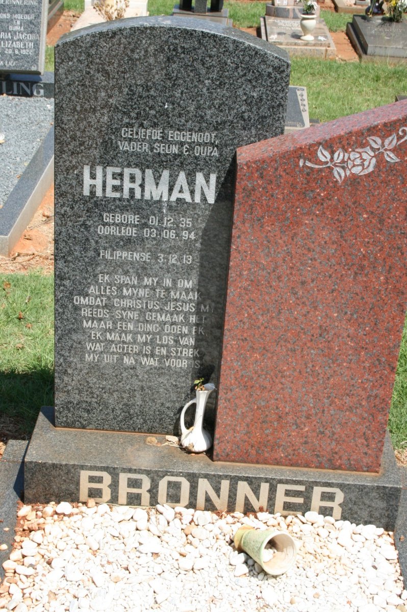 BRONNER Herman 1935-1994