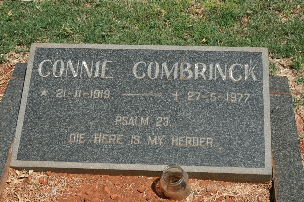 COMBRINCK Connie 1919-1977