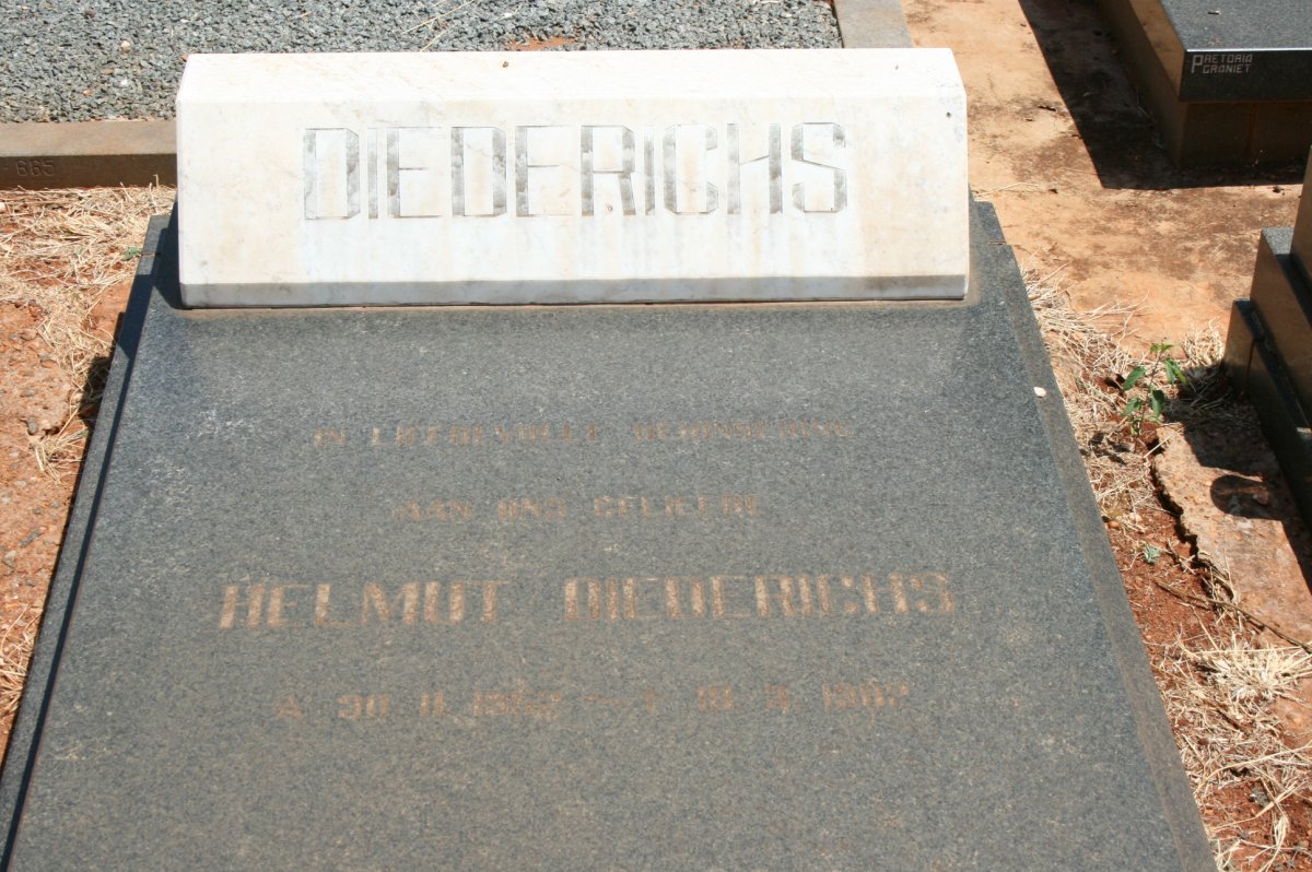 DIEDERICHS Helmut 1952-1982