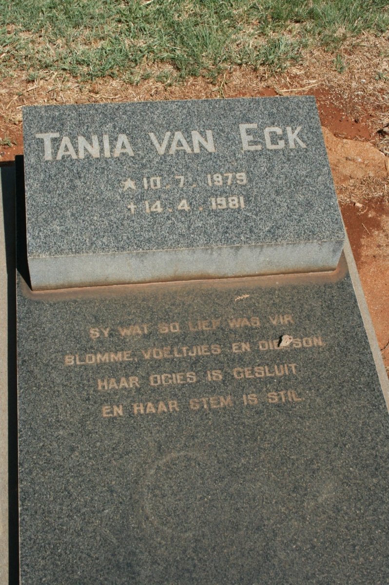 ECK Tania, van 1979-1981
