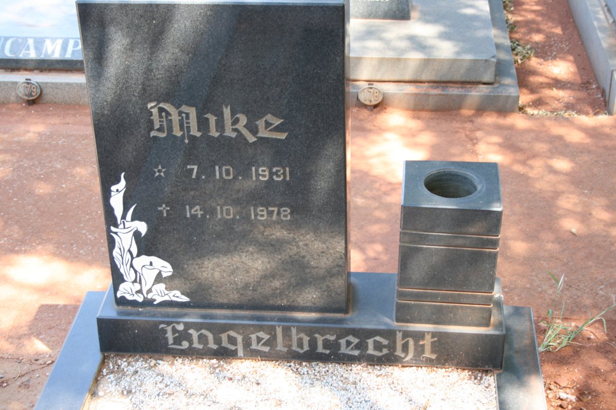 ENGELBRECHT Mike 1931-1978