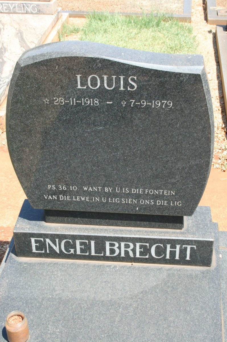 ENGELBRECHT Louis 1918-1979
