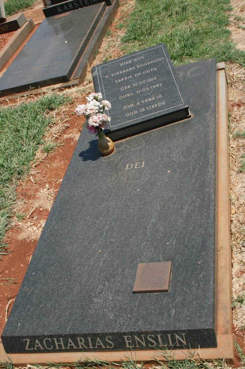 ENSLIN Zacharias 1913-1982